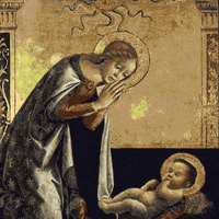 christmas baby GIF