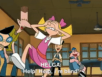 hey arnold nicksplat GIF