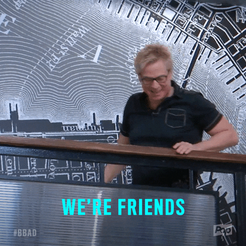 celebrity big brother friends GIF by Big Brother After Dark
