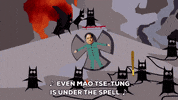 mao tse-tung singing GIF by South Park 