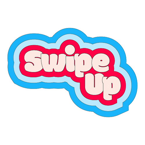 Swipe Up Sticker by KissKissBankBank