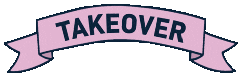 Takeover Sticker by Kroniske Influencers
