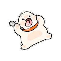 Hungry Illustration Sticker by 365mc