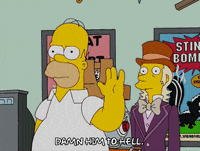 angry homer simpson GIF