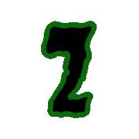 Halloween Abc Sticker