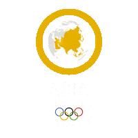 America Olympics Sticker