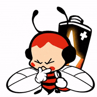 Peebeez red light thinking smart GIF