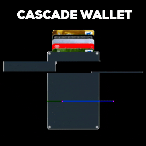 glitch effect cascadewallet GIF by MANI WONDERS