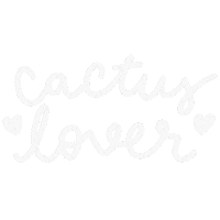 Text Cactus Sticker
