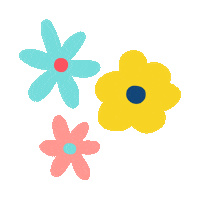 karlasdesign flowers spring flores decor Sticker