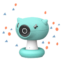pixseecare love heart babycare babymonitor Sticker