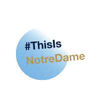 Notre Dame Study Sticker by The University of Notre Dame Australia