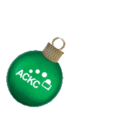 Logo Kerstbal Sticker by ACKC