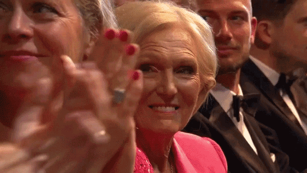 looking mary berry GIF by BAFTA