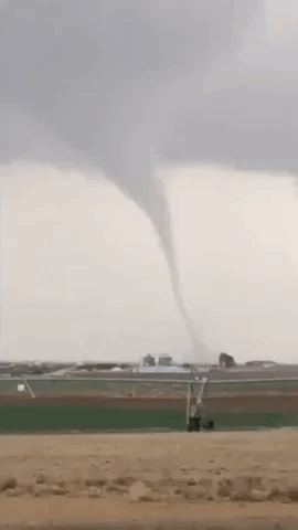 Tornado Reported Near Nazareth, Texas