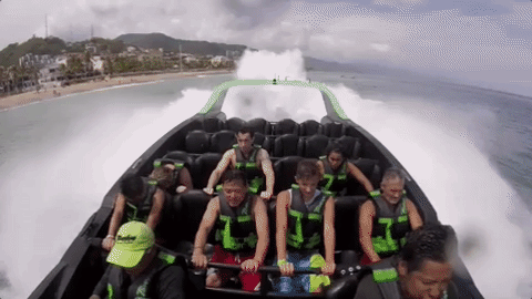 tsunami jetboat GIF