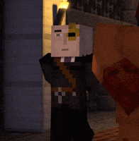 Glaring Minecraft Story Mode GIF