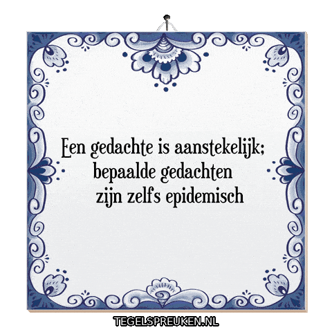 Humor Verlangen Sticker by Tegelspreuken.nl