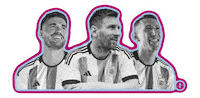 Di Maria Messi Sticker