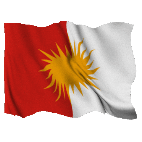 Flag Kurdistan Sticker