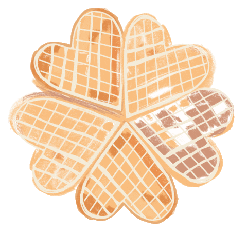 Letter Food Lover Sticker by feierSun