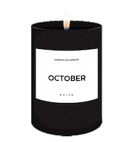 FVITH halloween black la october Sticker