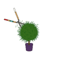 Snips Okatsune Flower Snip Shears Florist Pruning Gardening Gardening Sticker by GTM Professional