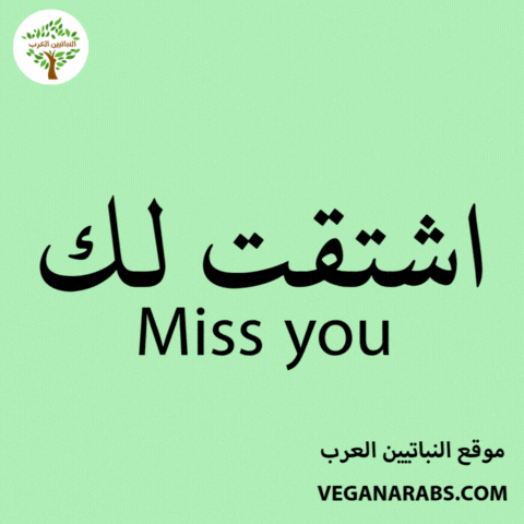 Miss You Longing GIF by VeganArabs