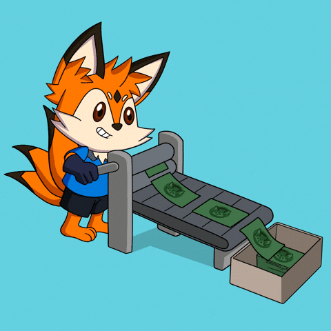 Money Fox GIF by welikethefox