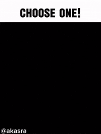 akasra0 choose one a b kasra کسری GIF