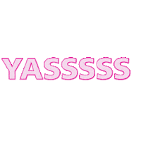 Yas Yes Sticker by Lee Stafford Hair