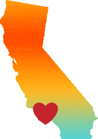 Los Angeles Love Sticker by Free & Easy