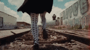 polyvinylrecords run running memory chase GIF