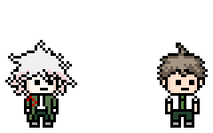 mon_uvu danganronpa nagito hajime ahogue Sticker
