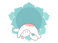 Yoga Yogi Sticker by Freckley Design