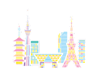 Tokyo Sticker by Artistry Studio
