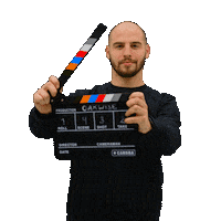 BartOakwise film video filmmaker cameraman Sticker