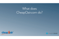 faq cheapoair.com GIF by Coupon Cause