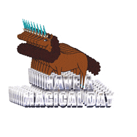 Horse Magical Day GIF by Afro Unicorn