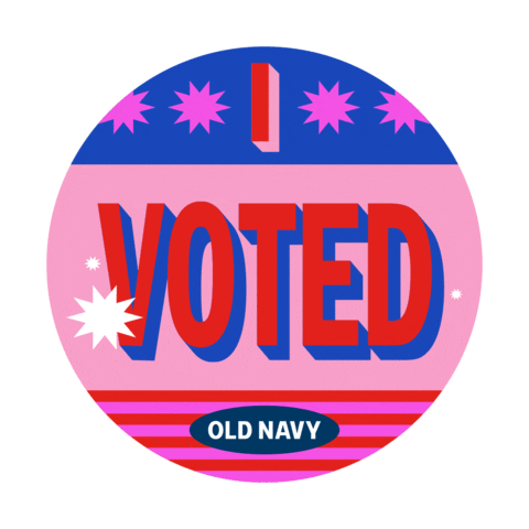 Vote Election Sticker by Old Navy