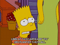 Speaking Season 17 GIF by The Simpsons