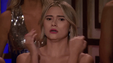 Oh No Reaction GIF by The Bachelor