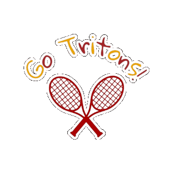 Tennis Triton Sticker by University of Missouri-St. Louis