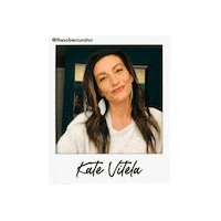 Kate Vitela Sticker by The Sober Curator