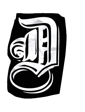 D Alphabet Sticker
