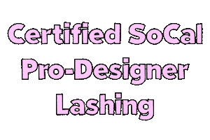 Lashes Lashextensions Sticker by SoCal Beauty