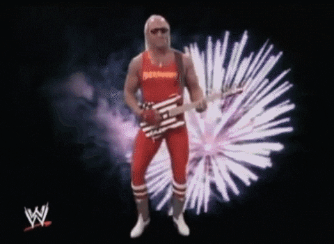 Hulk Hogan Guitar GIF