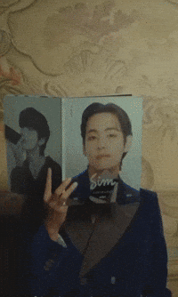 Kim Taehyung Hello GIF