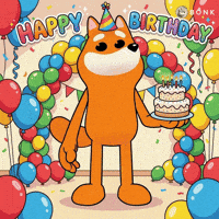 Happy Birthday Cake GIF by BONK