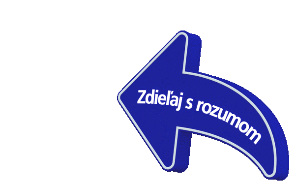 Zdielaj Sticker by O2 Slovakia